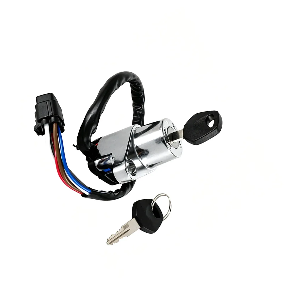 Ignition Switch Assembly for Kawasaki For Vulcan 1500 Motorcycles 1998-2008 Direct Fit Replacement with Two Matching Keys