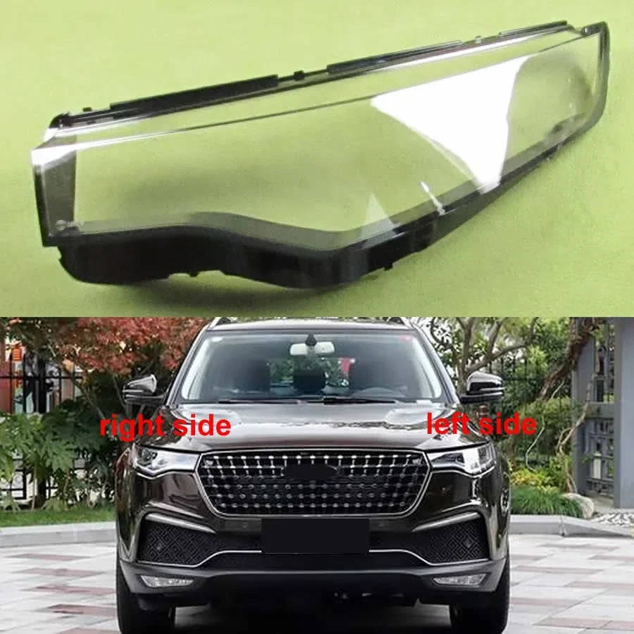 For Zotye T700 Front Headlamp Lamp Cover Headlight Shell Transparent Lens Replace The Original Lampshade Plexiglass 2016-2020