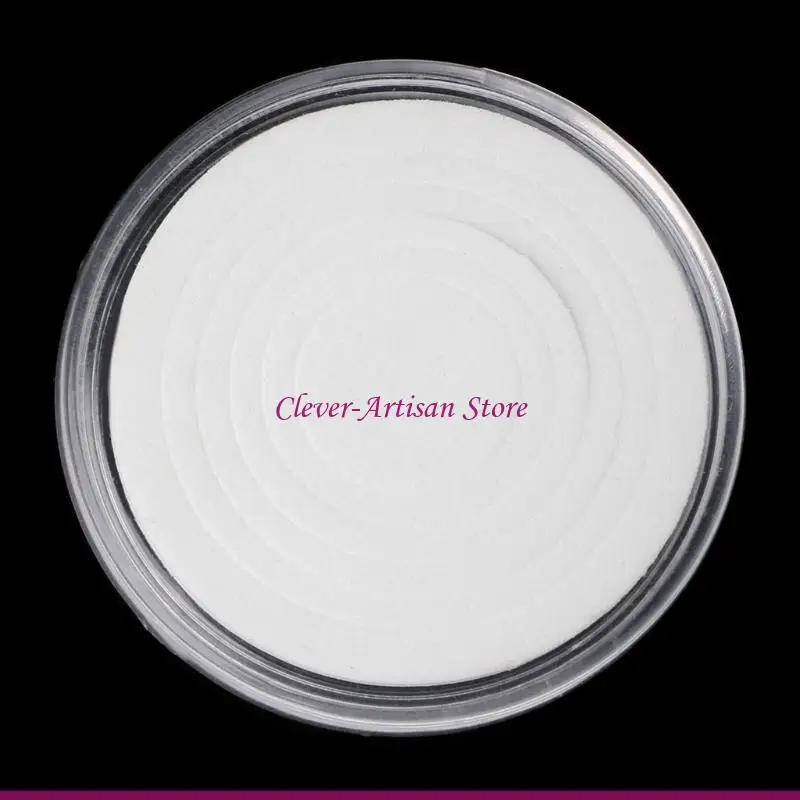 E06B Small Coin Storage Box Inner Pad Set Round Beauty Diamond Container