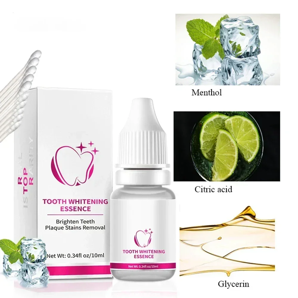 Teeth Whitening Serum Remove Plaque Stains Bleachig Teeth Essence Oral Hygiene Cleaning Gel Fresh Breath Care Dental Tools