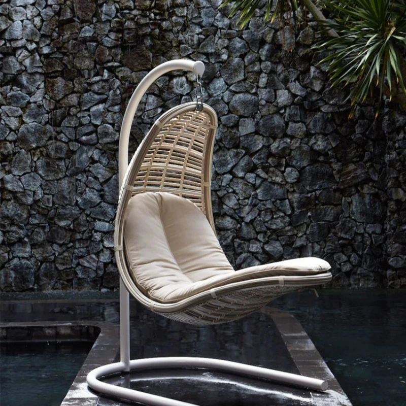 

Outdoor hammock, hammock rattan recliner swing, household indoor rocking chair balcony Lazy net