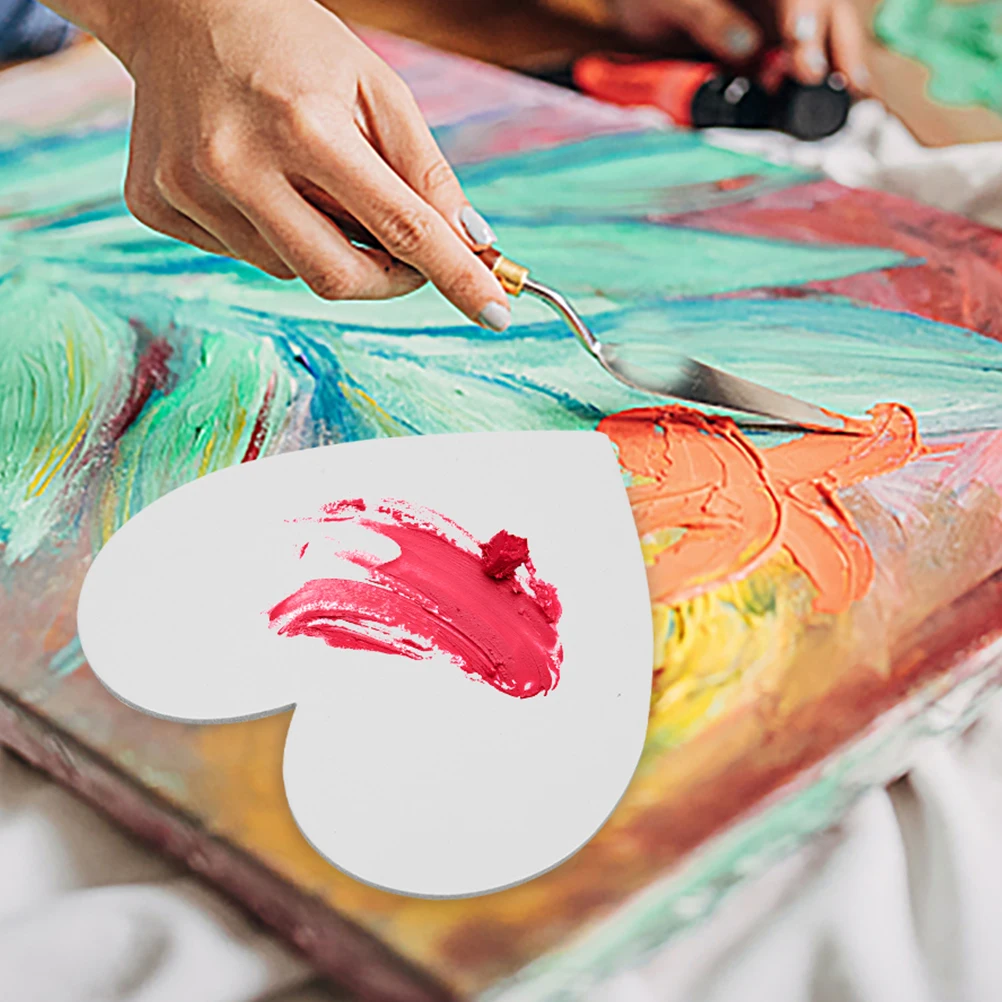 

6 Pcs Shaped Oil Painting Board Convenient Frames Multipurpose Drawing Boards for Students