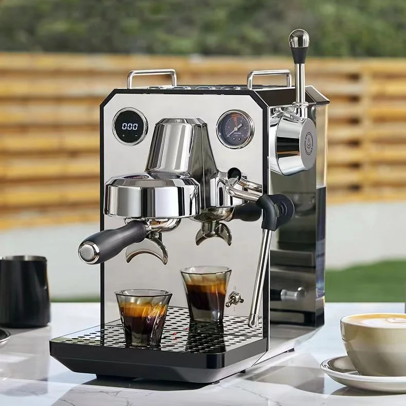1700W 15Bar Italian‑Style Semi‑Automatic Espresso Machine Mini Portable Professional Home Coffee Maker with Milk Frother