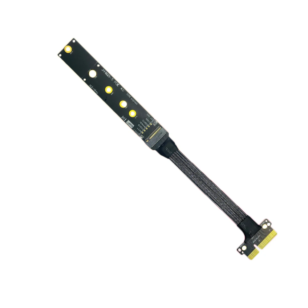 2023 NEW PCIE 4.0 X4 To SSD NVMe M2 Adapter Cable High Speed PCI-E 4X To 22110 M.2 NVME SSD GEN4 Riser Compatible PCI-E 3.0