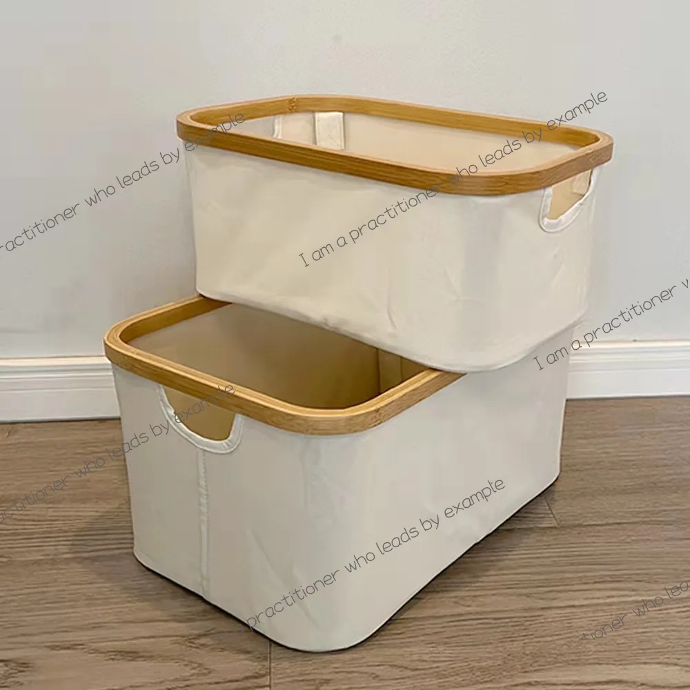 

Japanese-style bathroom bedroom dirty clothes basket foldable waterproof dirty clothes storage basket toy snack storage basket
