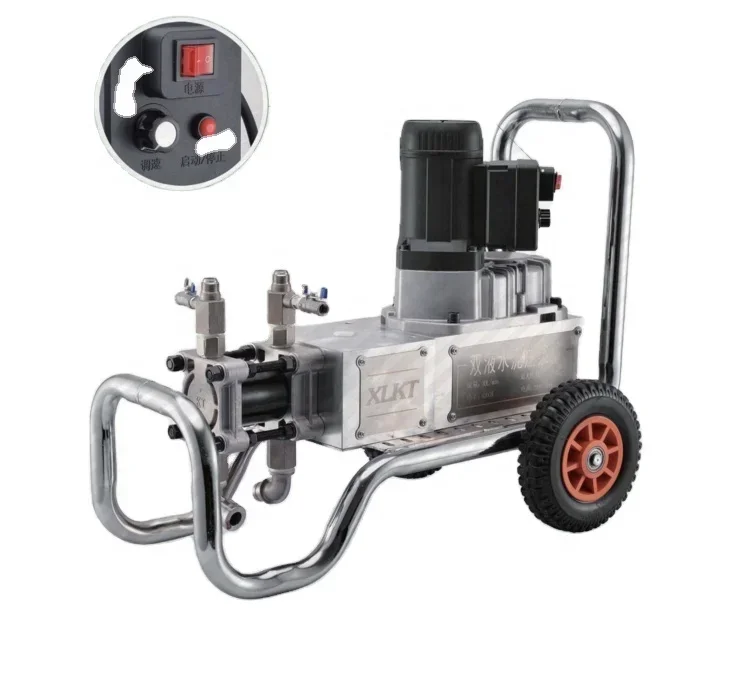 

Factory direct sales M19 cement concrete grouting machine 74kg