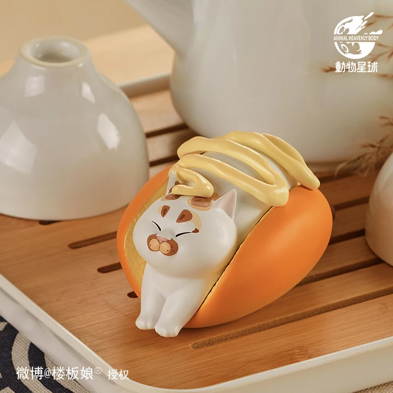 الحيوان كوكب لو لو بيجي مواء سلسلة 2 صندوق أعمى تحصيل تمثال زخرفة الجيل الثاني لعبة القط العصرية