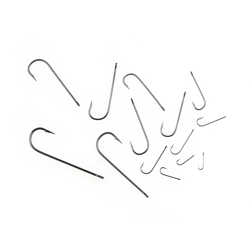 50 قطعة # 16-3/0 أبردين خطاف صيد طويل عرقوب Sabiki تلاعب غاسل يطير هوك المياه المالحة المياه العذبة الطعم هوك