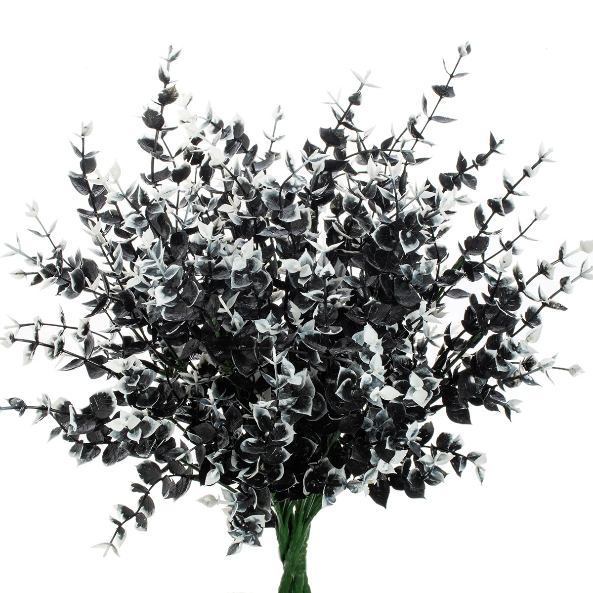 6 قطع من نبات الأوكالبتوس المقلد، الربيع، الصيف، الخريف، المنزل الداخلي، الحديقة الخارجية، ديكورات المهرجانات المختلفة