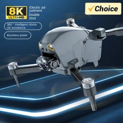 2024 S177 Mini dron z kamerą 8K HD RC profesjonalny 360 ° unikanie przeszkód podwójny 5G bezszczotkowy silnik składany Quadcopter zabawki