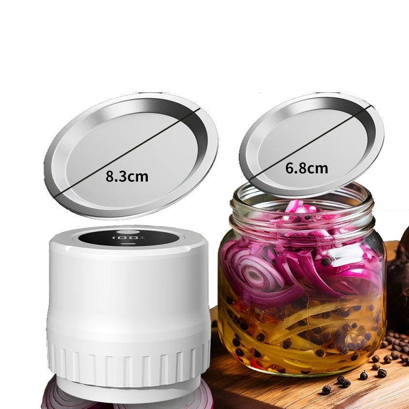 

Small grain saver Electric glass jar Vacuum sealing machine with conventional wide mouth accessories Food storage Vacuum