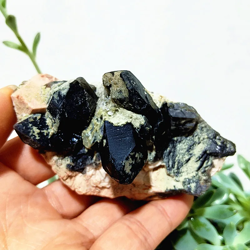 

Natural Smoky Black Quartz Crystal Shinning Raw Stone Mineral Specimen Room Decor Rare Crystals Gemstones Powerful Energy Chakra