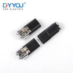 10PCS 2 Pin Way Plug Waterproof Electrical Connector Car Wire Cable Automotive Electrical Connector Strip Terminal Connection