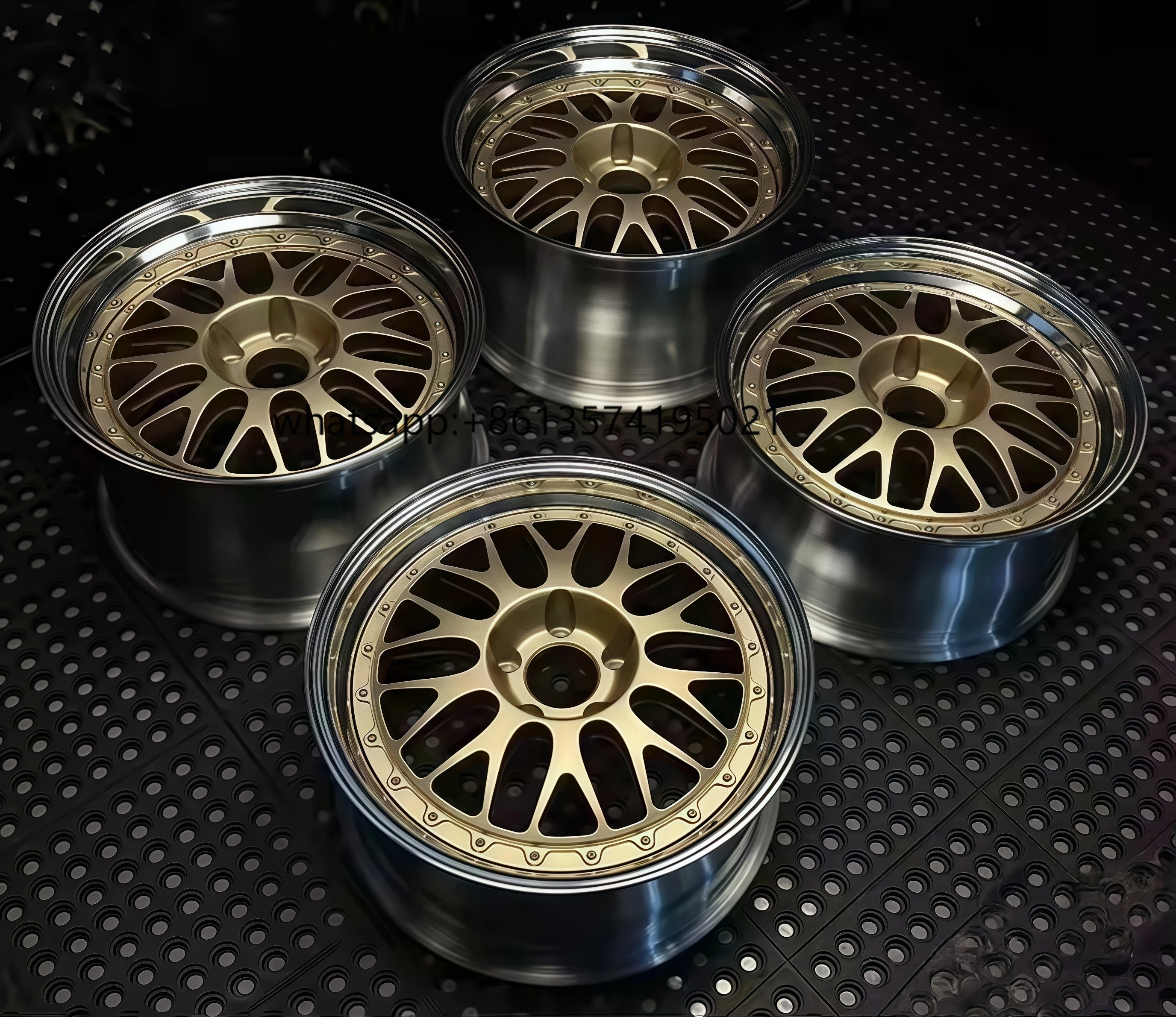 

High Quality Forged Aluminum Alloy Wheel Hub Deep Dish Multi-Spoke 5x112 5x100 5x127 Compatible for Porsche 711 AMG GT New 4