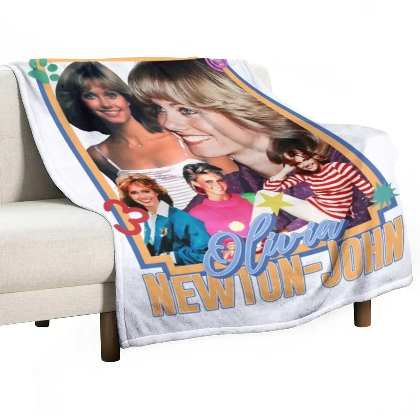 

Olivia Newton John Throw Blanket Cute Luxury St Blankets