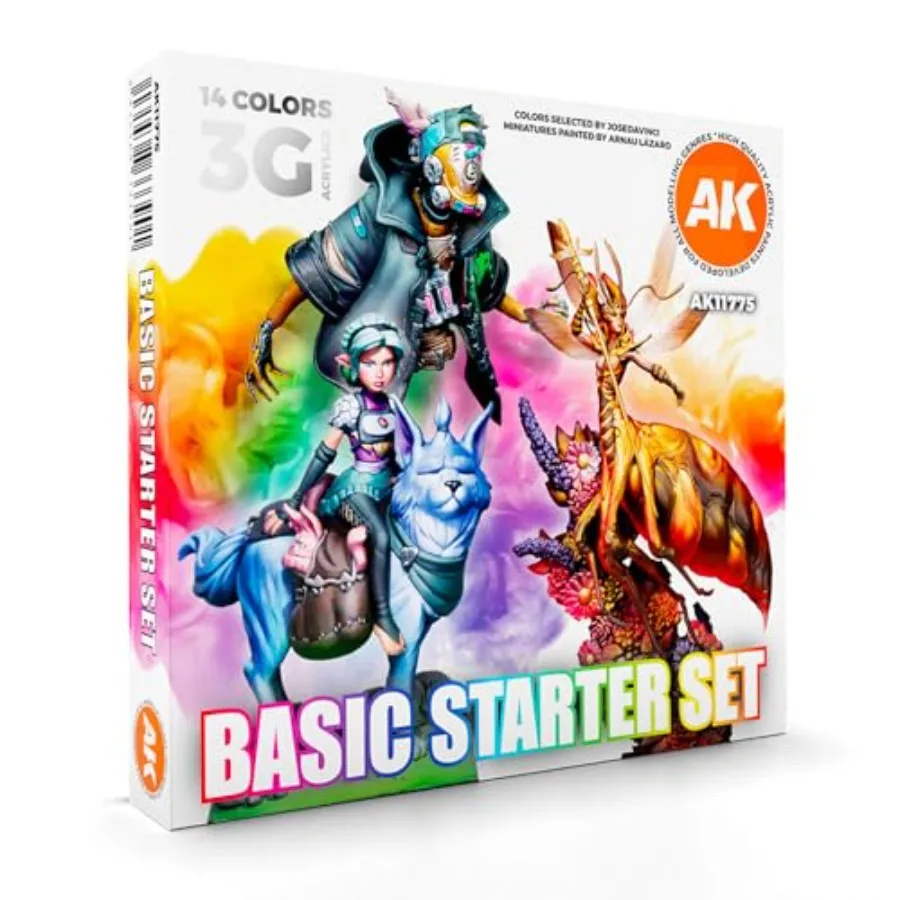 

3G Acrylics Basic Starter Set - AK11775