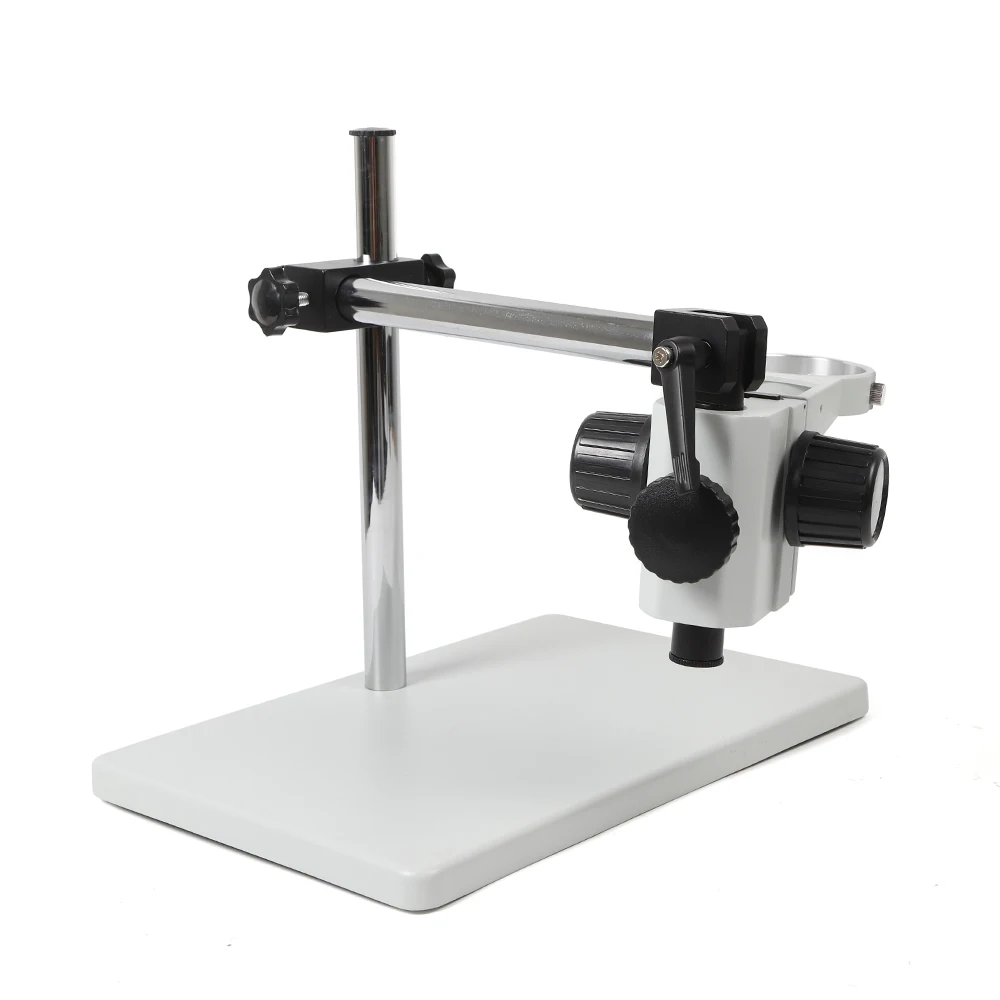 Heavy Duty Boom Large Stereo Table Stand 360 Degree Microscope Table Stand 76mm Ring