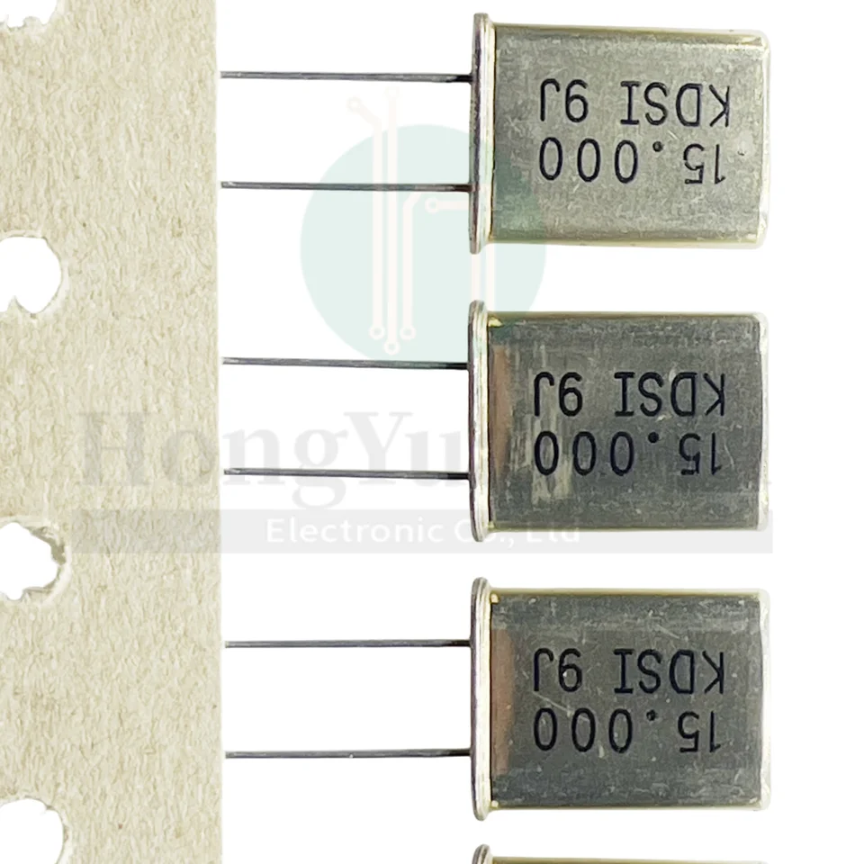 50PCS/Imported KDS Passive Crystal Oscillator HC-49U 15.000MHZ 15M