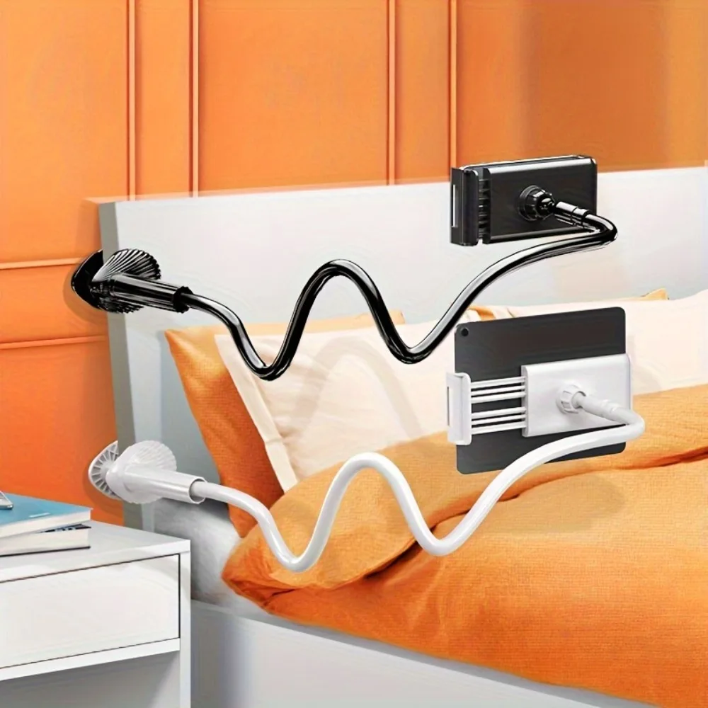 

Thickened Flexible Arm Goose Neck Tablet Stand,1pc Tablet and Phone Holder,Suitable for Bed, Bedside, Desk, Bed Headboard, Table