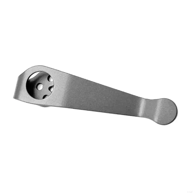 Titaniums knifee back clip clamps clamps clamps fold knifee handle diy make y4qc