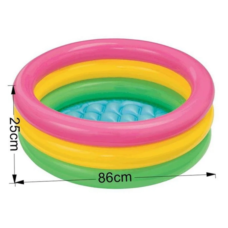 Mini piscina redonda inflável portátil para crianças Baby Paddling, Play Basin, Banheira para crianças, Brinquedos esportivos ao ar livre, Verão