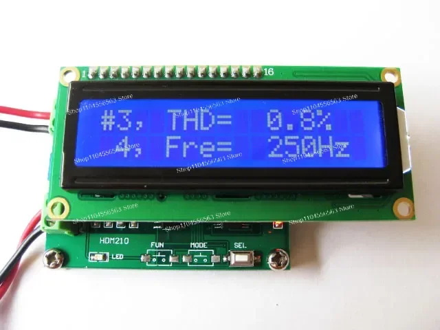 AC Power Harmonic Distortion Analyzer, Frequency Range 10Hz to 1kHz, Power Testing Equipment