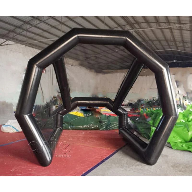 Inflatable Indoor Outdoor Golf Practice Swing Simulator Net Cage Play Sports