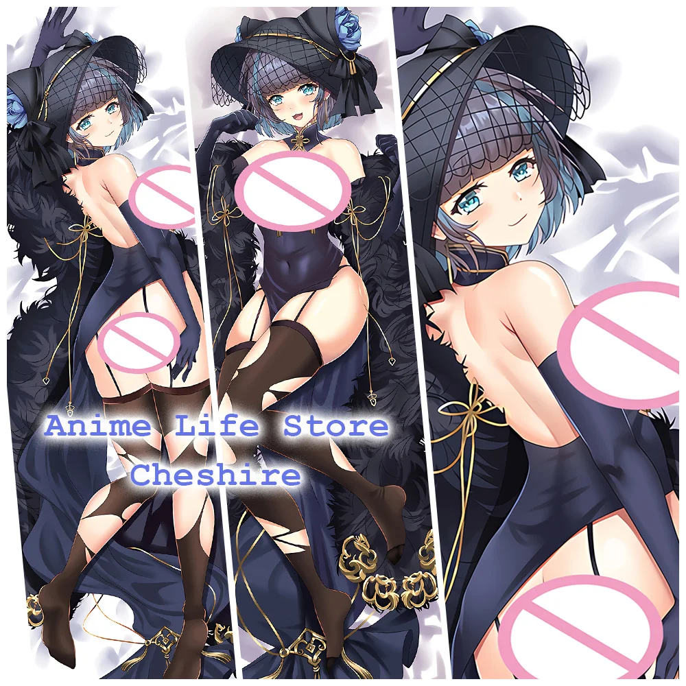 

Cheshire Dakimakura Azur Lane Game Pillow Cover Hugging Pillow Cushion Case Full Body Otaku Pillowcase