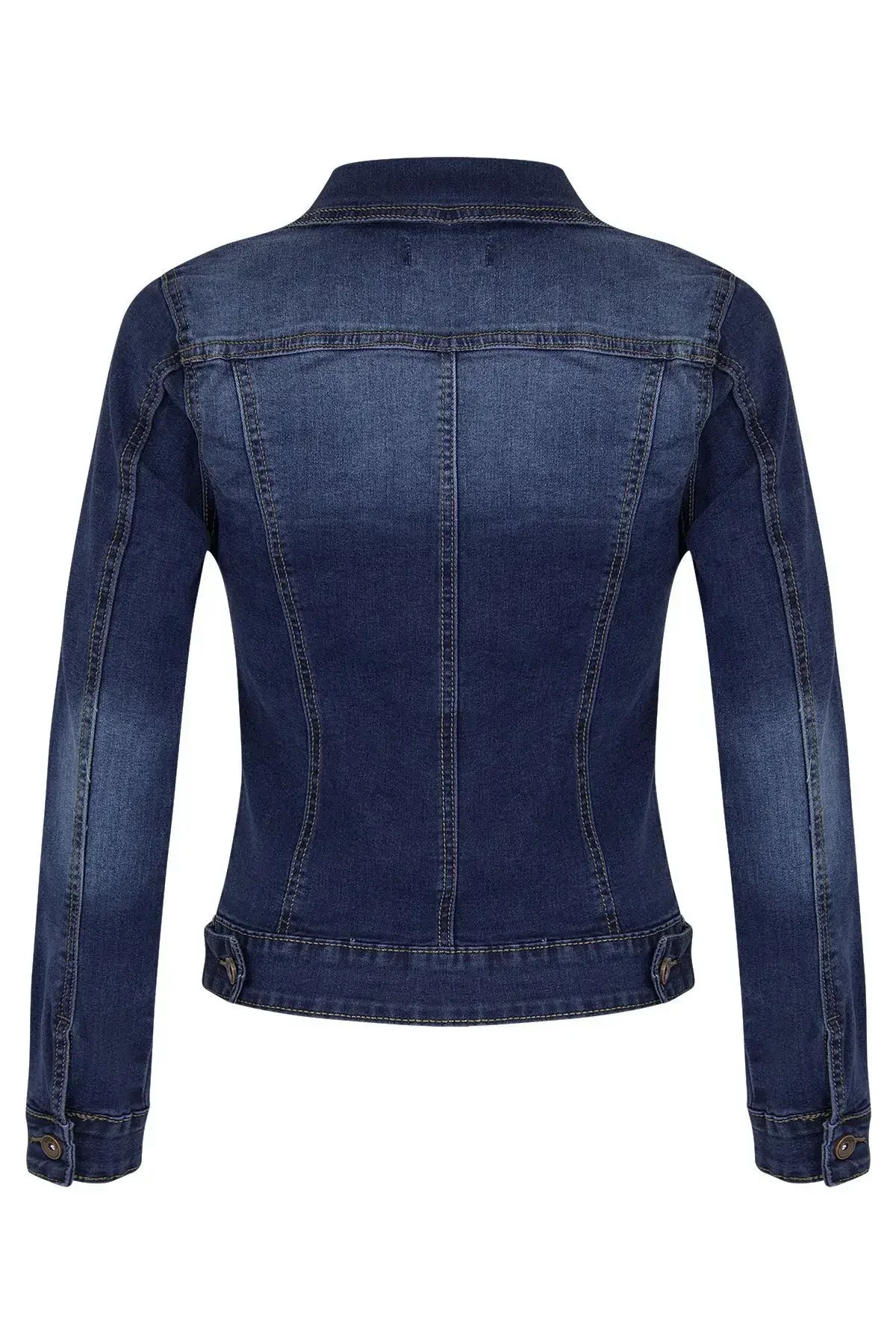 Jeans Denim Jacket Women Girl Teenager Stretch Jean Jacket Woman Coat 2024 Veste Femme Chaqueta Vaquera Mujer XXS XS Teen Slim