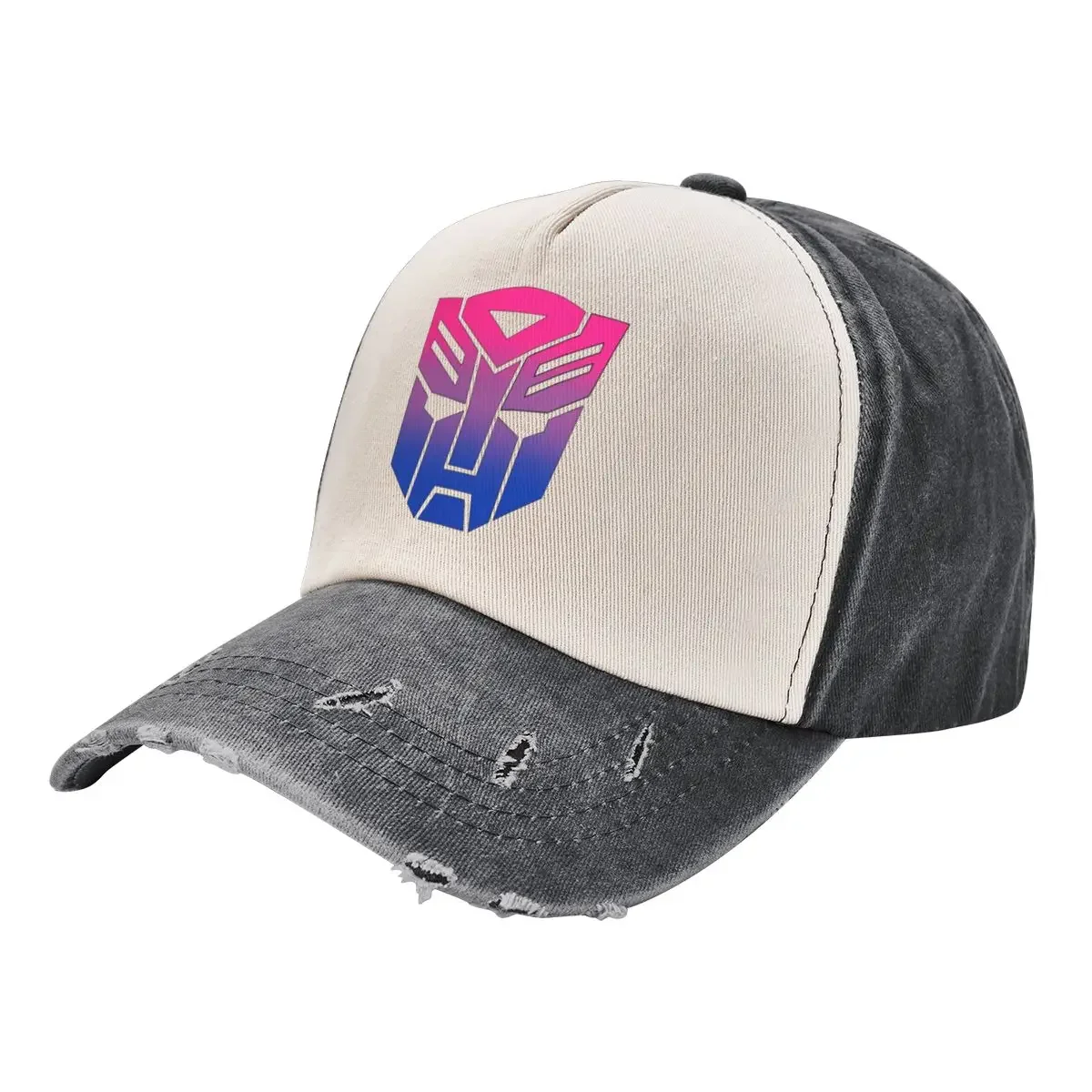 

Autobots Trans-Former Bi pride Baseball Cap custom Hat Anime Hats For Women Men's