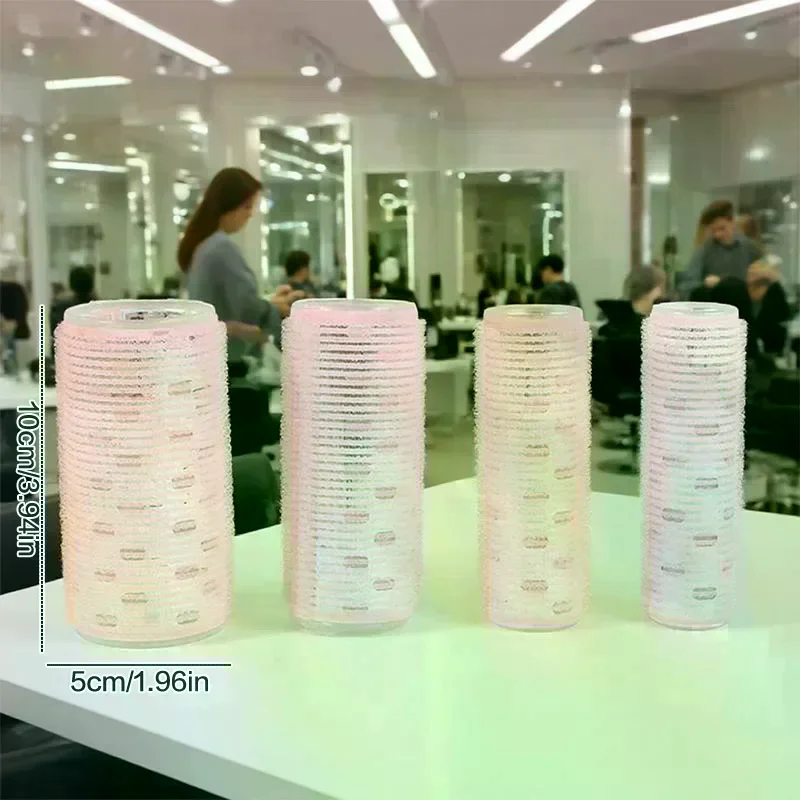 

Different Size Self Grip Hair Rollers Magic Curler Plastic Self-adhesive Hair Curling Hairdressing Tool Girl Beauty Styling Tool