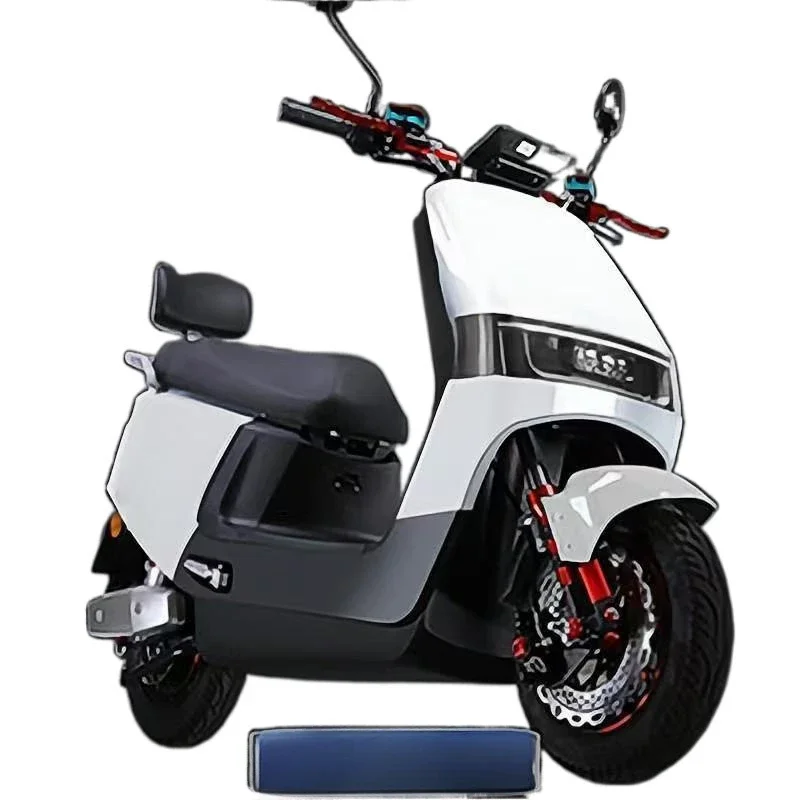 Elektrisches Motorrad 96V für Erwachsene, Elektromotorrad für Lieferdienste mit hoher Leistung und hoher Geschwindigkeit.