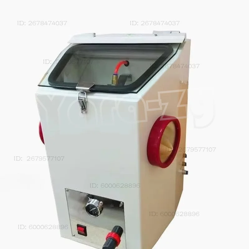 Double Pen Sand Blasting Machine Professional Sandblaster For Denture Crown Polishing Dental Technician Working Equipment