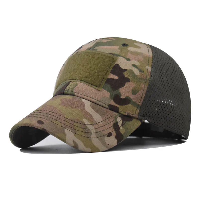 

Classic Jungle Camouflage Velcro Baseball Cap Spring New Outdoor Peaked Cap