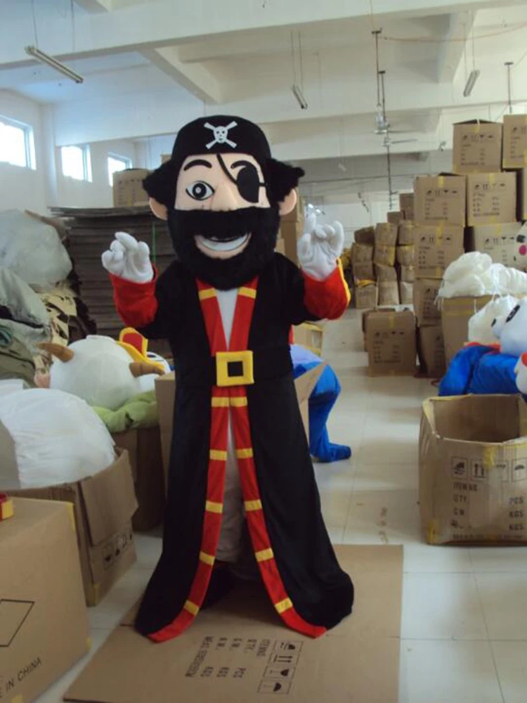 

Pirate Captain Mascot Costume Adult Fancy Dress Anime Character Halloween Custom Cosplay Costume Birthday Party Event Maskote