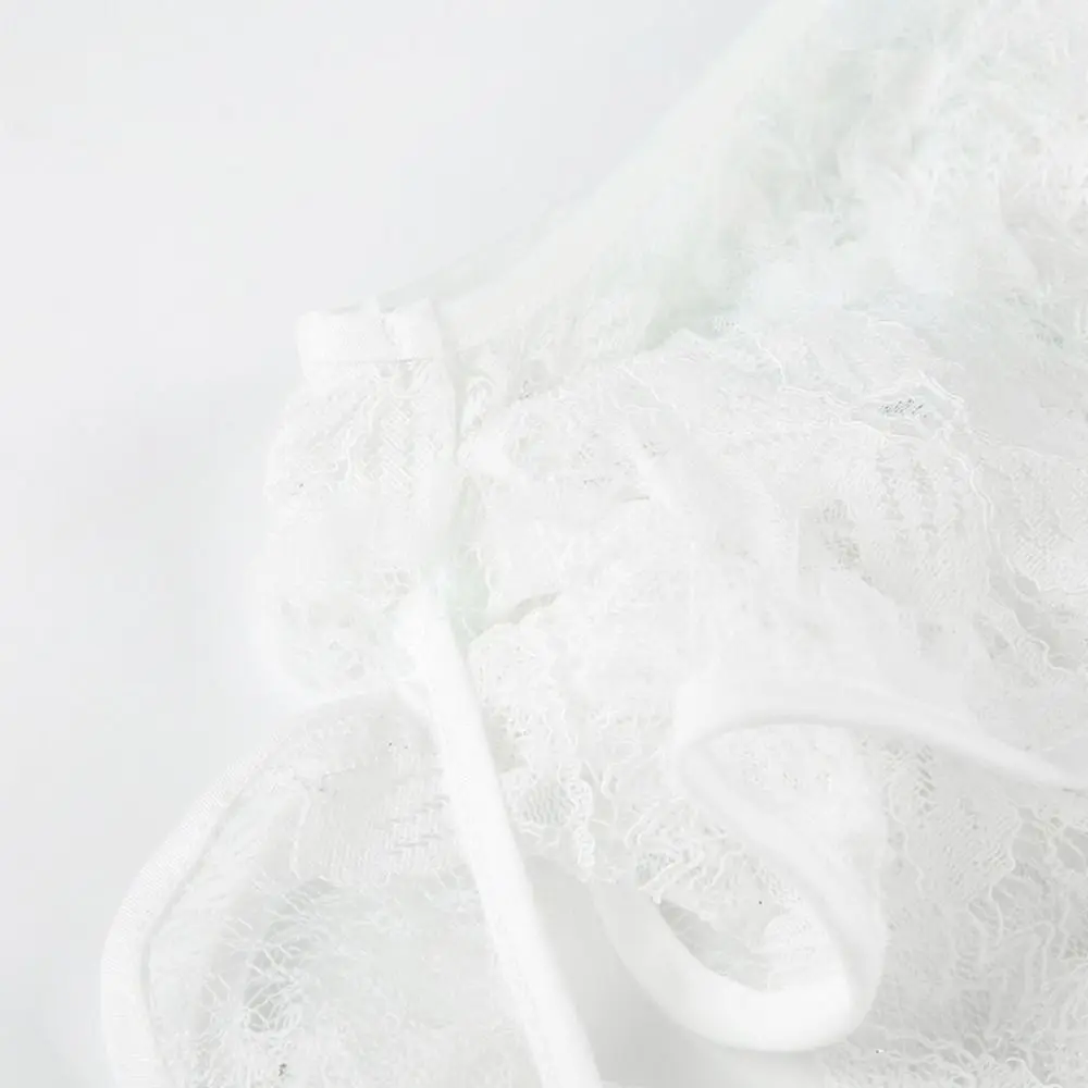 

Модная кружевная юбка из полиэстера с высокой талией, белые короткие юбки для похудения, дизайн Y2K, ажурная юбка для женщин