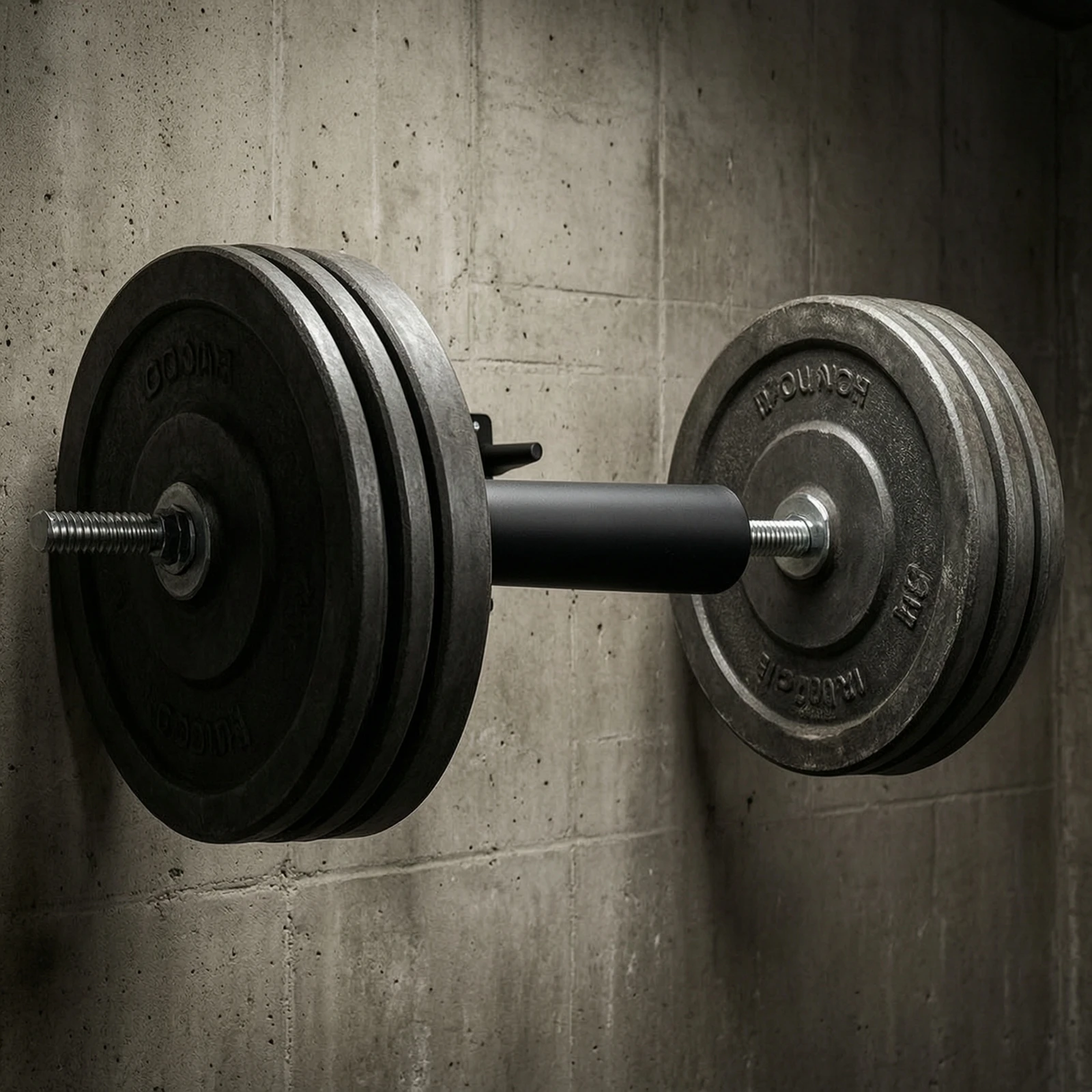 Wall-Mounted Weight Plate Hold - огляд і ціна Home Gym Fitness