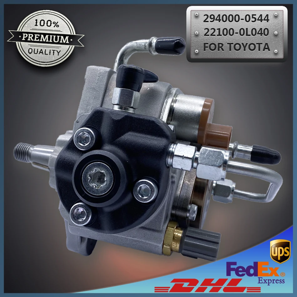 

High Quality Common Rail Fuel Injection Pump 294000-0544 294000-0543 22100-0L040 for Toyota Hiace 2KD-FTV Engine