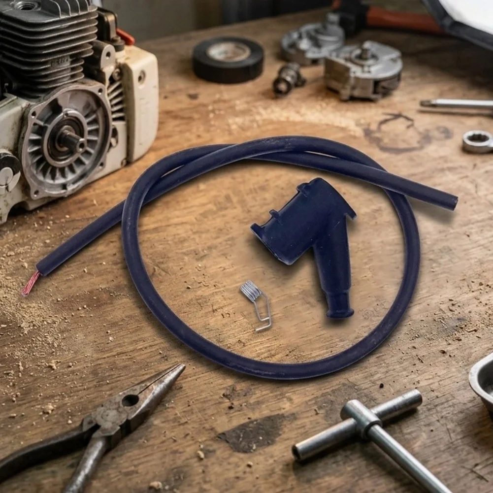 5mm Conduit and Wire Kit Compatible with For 1128-405-1000 Chainsaw Spark Cap Assembly for Reliable Electrical Connection