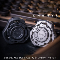 CHENYU Composite Linkage Fidget Spinner Titanium Alloy Adult Decompression Toy EDC Beads DIY Fidget Slider Toys For Desk