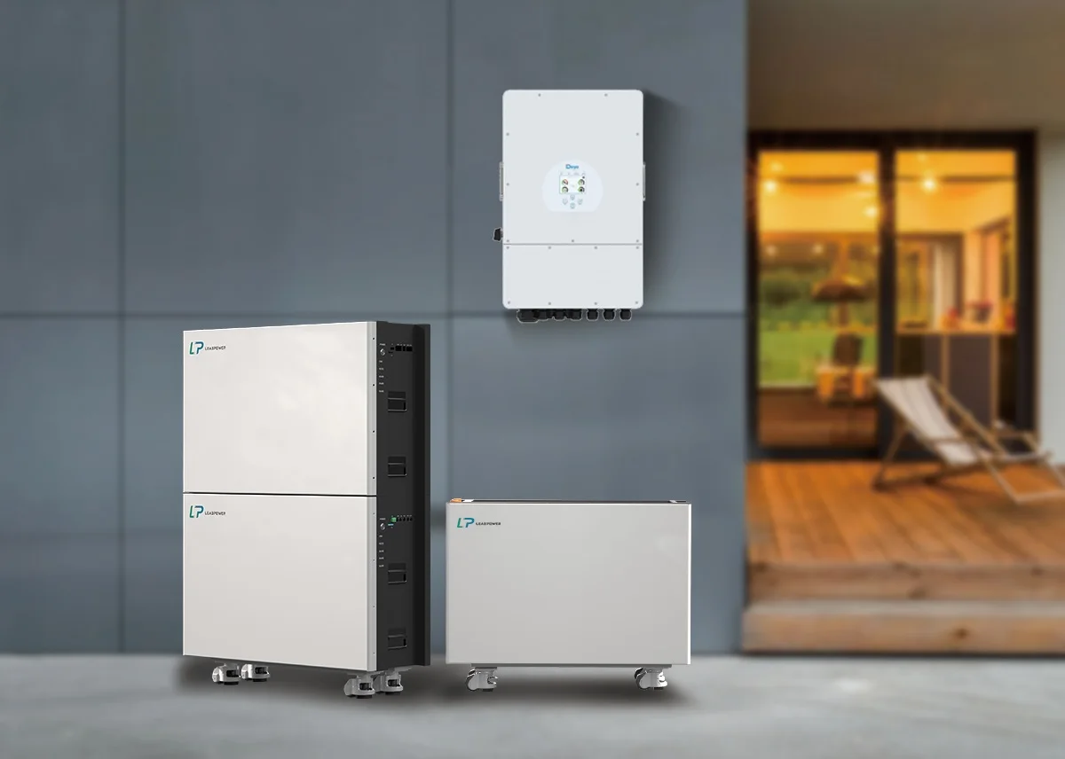 LP High Voltage Split Stackable LiFePO4 Solar Battery 15kWh/30kWh CAN Communication Over 50KW Output
