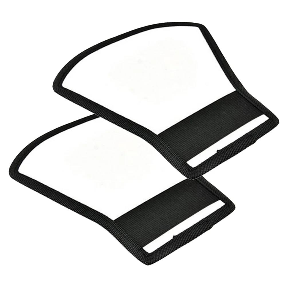 2 Stuks Universele Speedlight Flash Diffuser Twee Kanten Zachte Reflector Fotografie Licht Reflector Outdoor