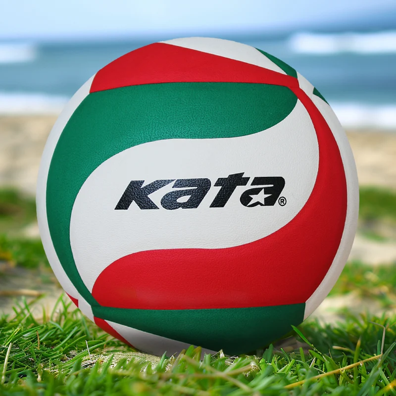 

Aiju индивидуальный логотип профессиональный тренировочный пляжный волейбол высокого качества из искусственной кожи красочные развлекательный пляжный волейбол