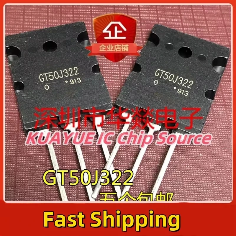 10PCS-30PCS   GT50J322   TO-3PL  600V  50A   Fast Shipping Quality Guarantee