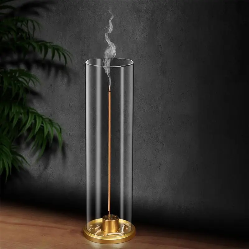 J1UL1N Incense Holder, Insence-Stick Holder [Anti-Ash Flying], Modern Incense Burner For Sticks With Removable Ash Catcher