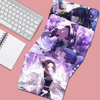 Shinobu Kochou iblis Cabinet DIY kabine oyun bilgisayarı dizüstü sümen Mouse Pad fare Mat bir dizüstü Padmouse masası oyun paspaslar