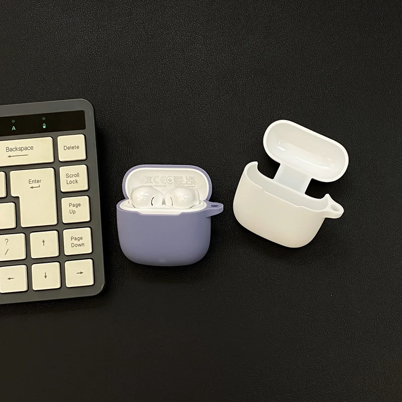 Per Huawei FreeBuds SE2 Custodia in silicone tinta unita antiurto Custodia per auricolare Bluetooth Freebuds SE2 Scatola per cuffie con cinturino