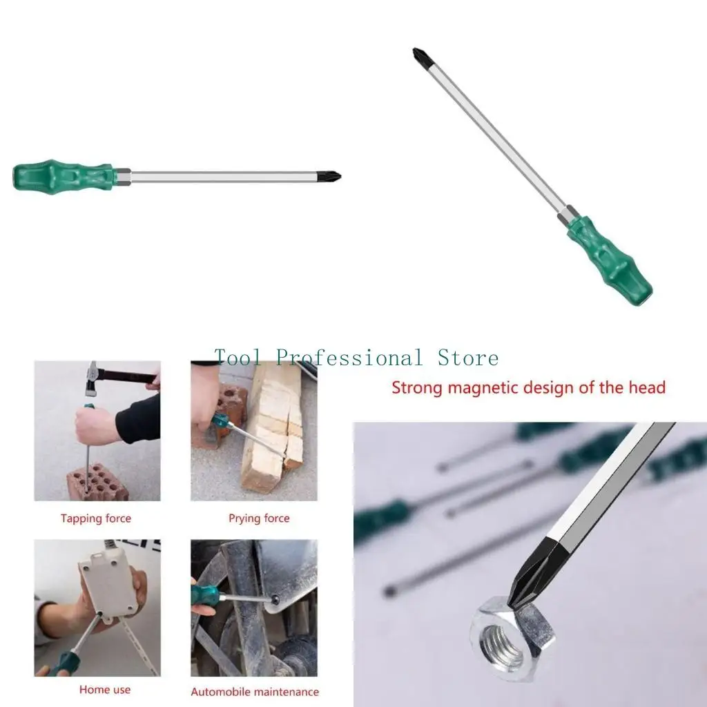 

57QF Профессиональная подушная сцепление с изолированным магнитным наконечником Электрик -инструмент отвертки