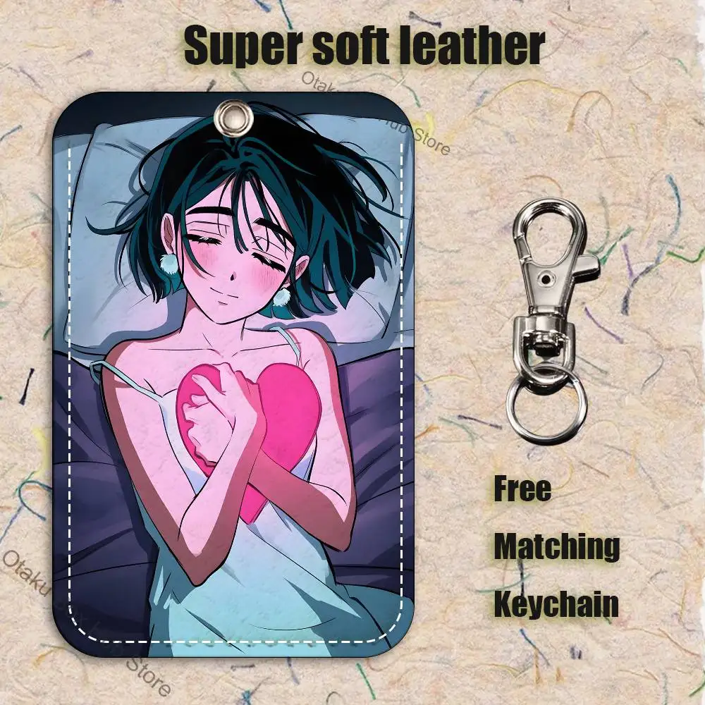 Sua A-Alien Stage Holder Keychain For Bank Business Work Card Holder Student Card Protective Case Bus