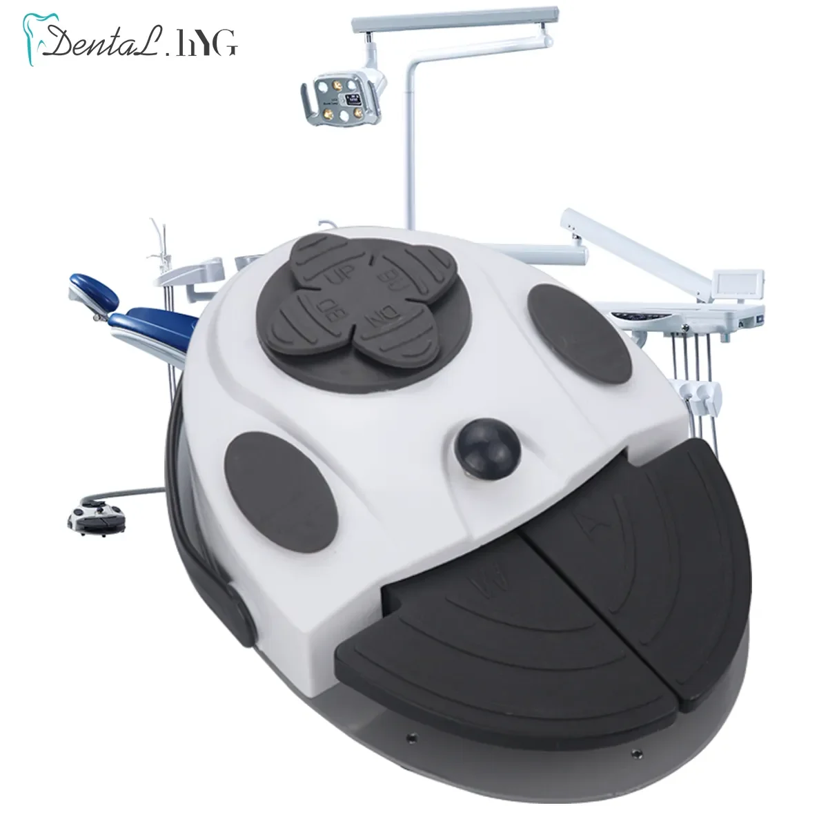 Multi-function Dental Foot Control Switch Dental Unit Chair Function Foot Pedal Switch Luxury Dental Chair Spare Parts